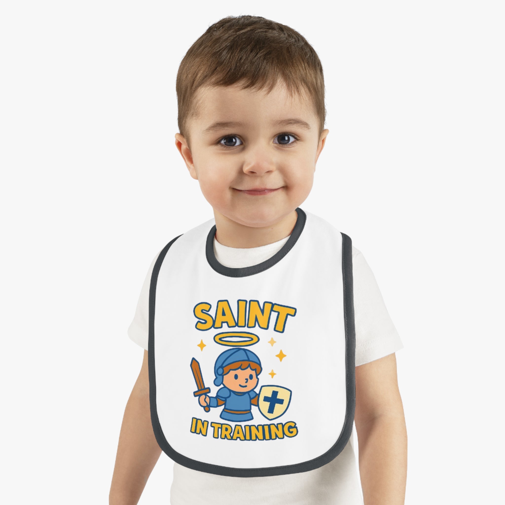 Saint in Training - Victorium Baby Bib
