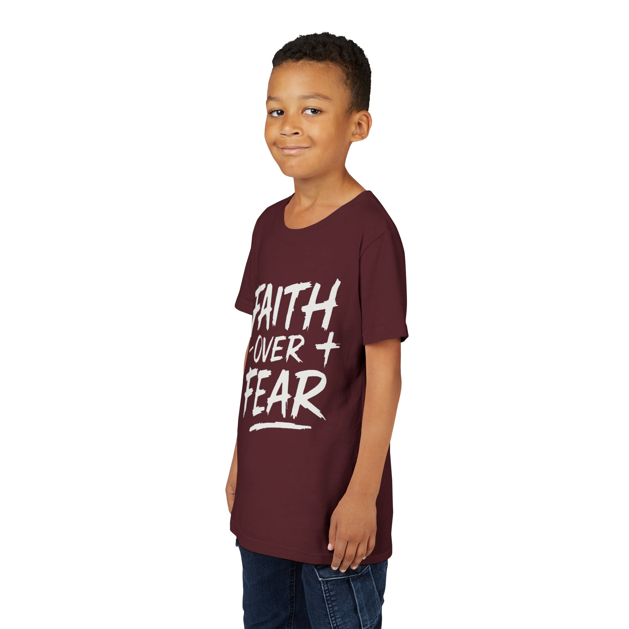 Faith Over Fear - Victorium Youth Tee