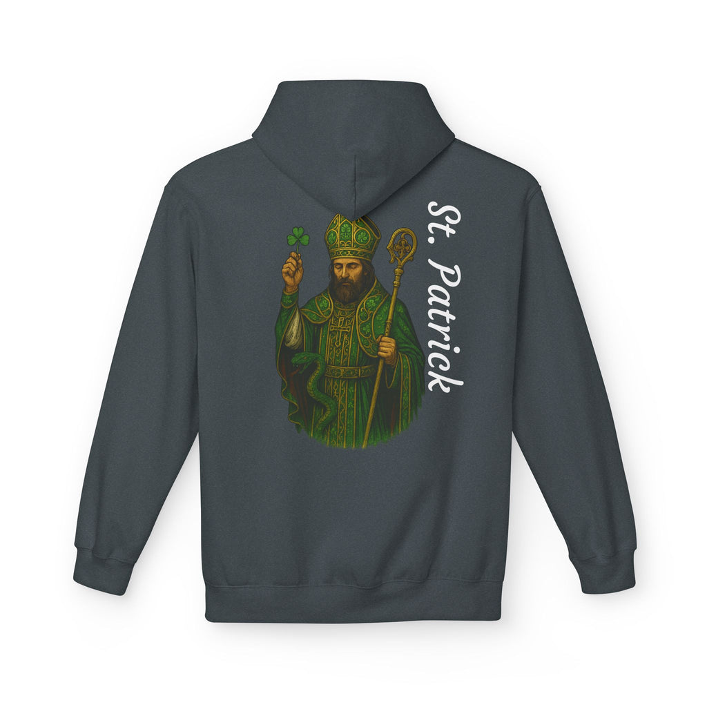 St. Patrick Fleece Hoodie - Victorium Saint Collection