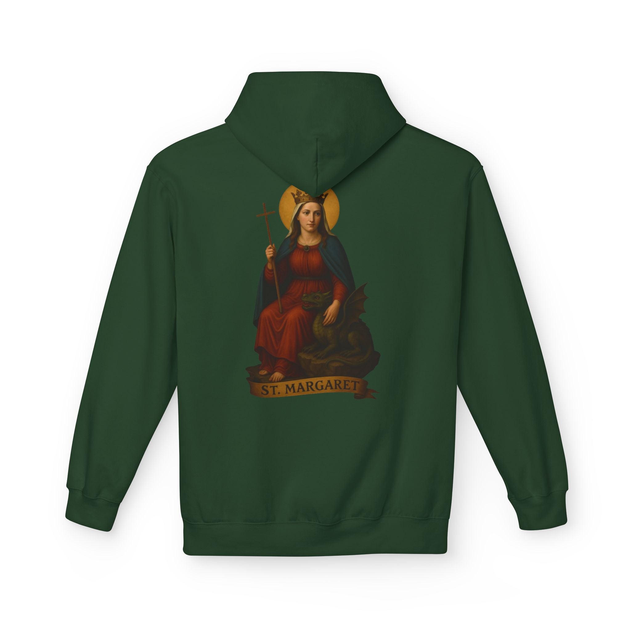 St. Margaret Fleece Hoodie — Victorium Saint Collection