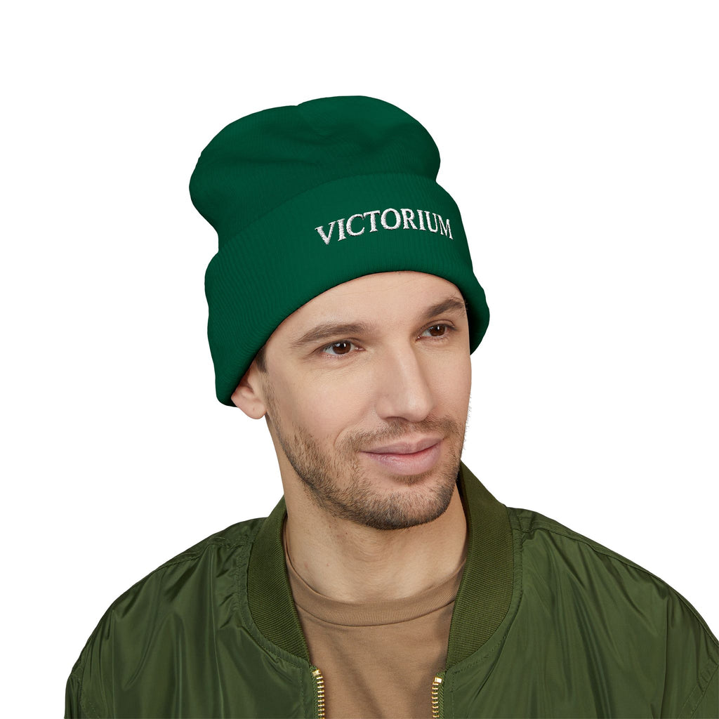 Victorium Unisex Embroided Beanie