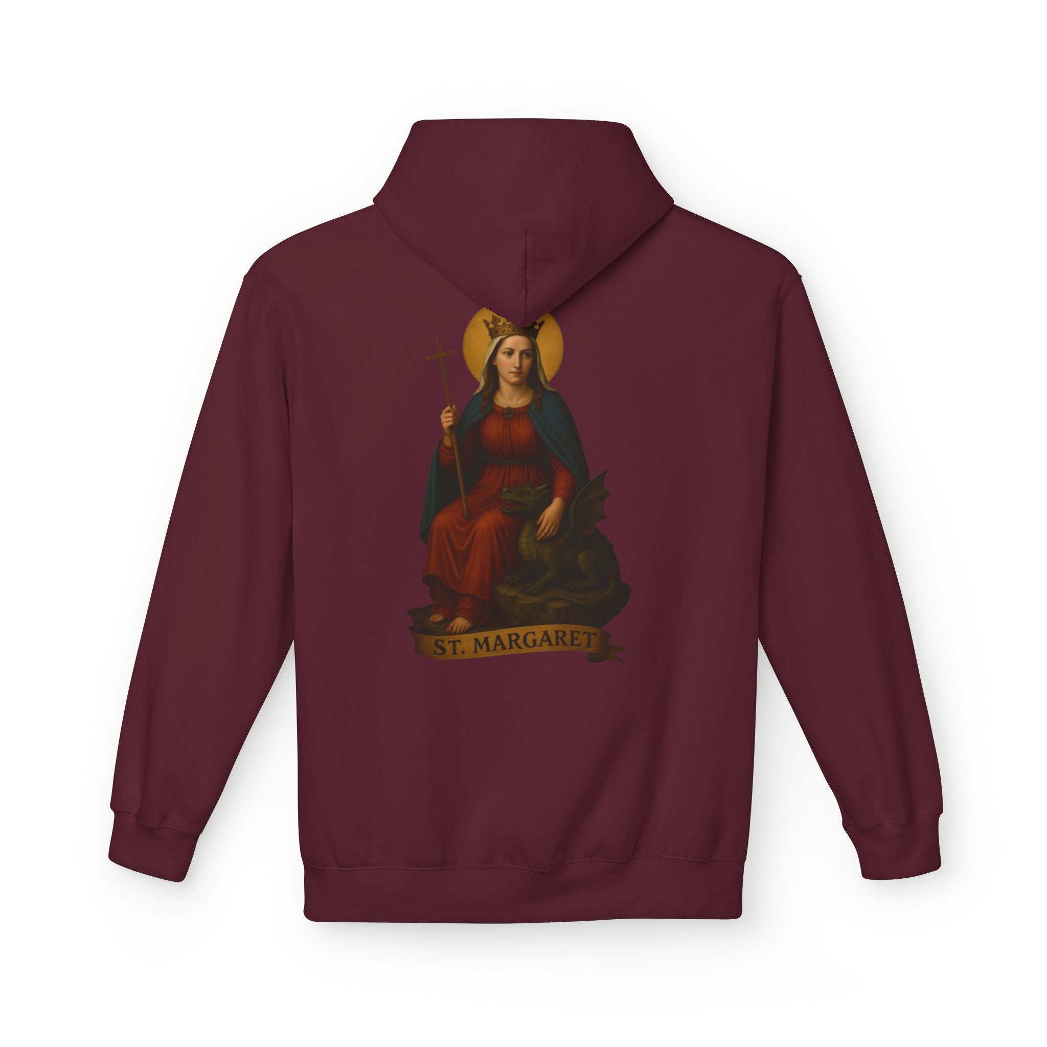 St. Margaret Fleece Hoodie — Victorium Saint Collection