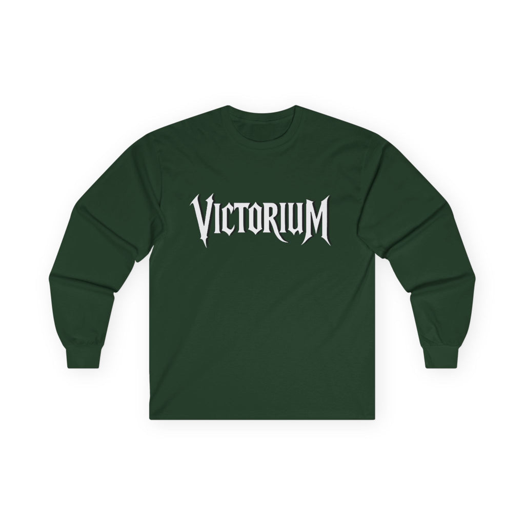 Dove Surrounded Victorium Logo Unisex Long-Sleeve Tee