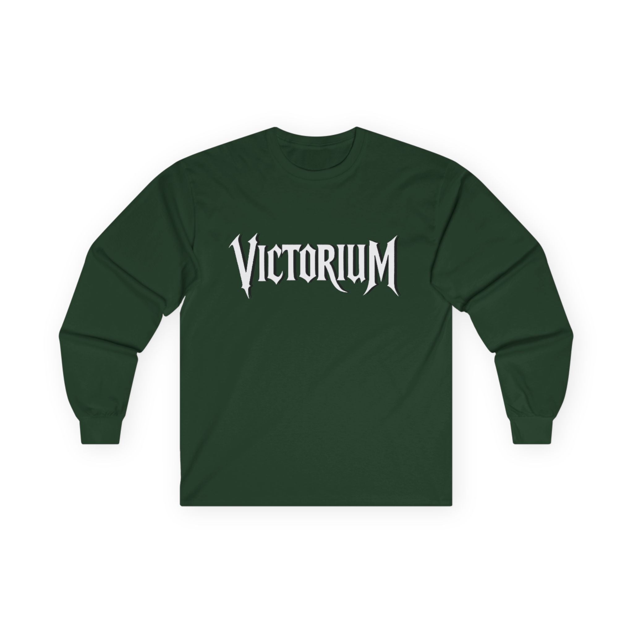 Dove Surrounded Victorium Logo Unisex Long-Sleeve Tee