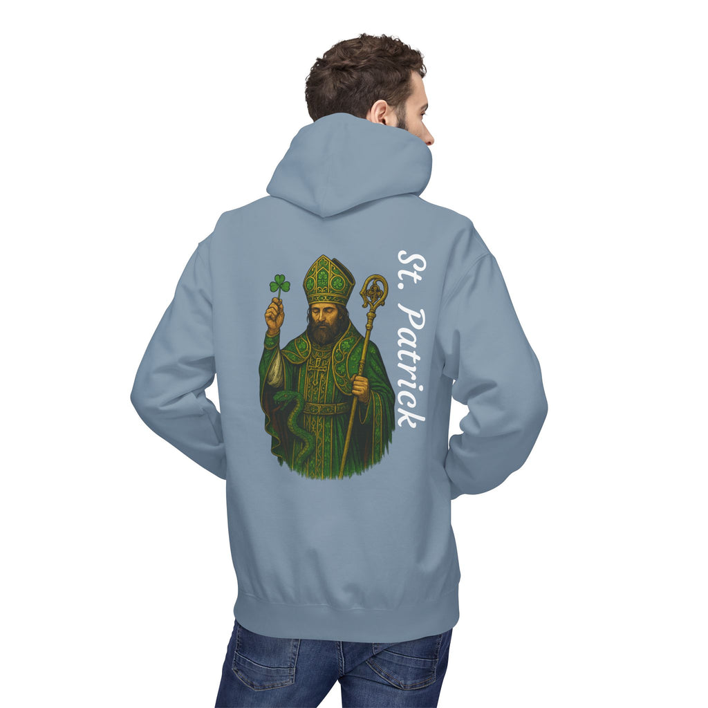 St. Patrick Fleece Hoodie - Victorium Saint Collection