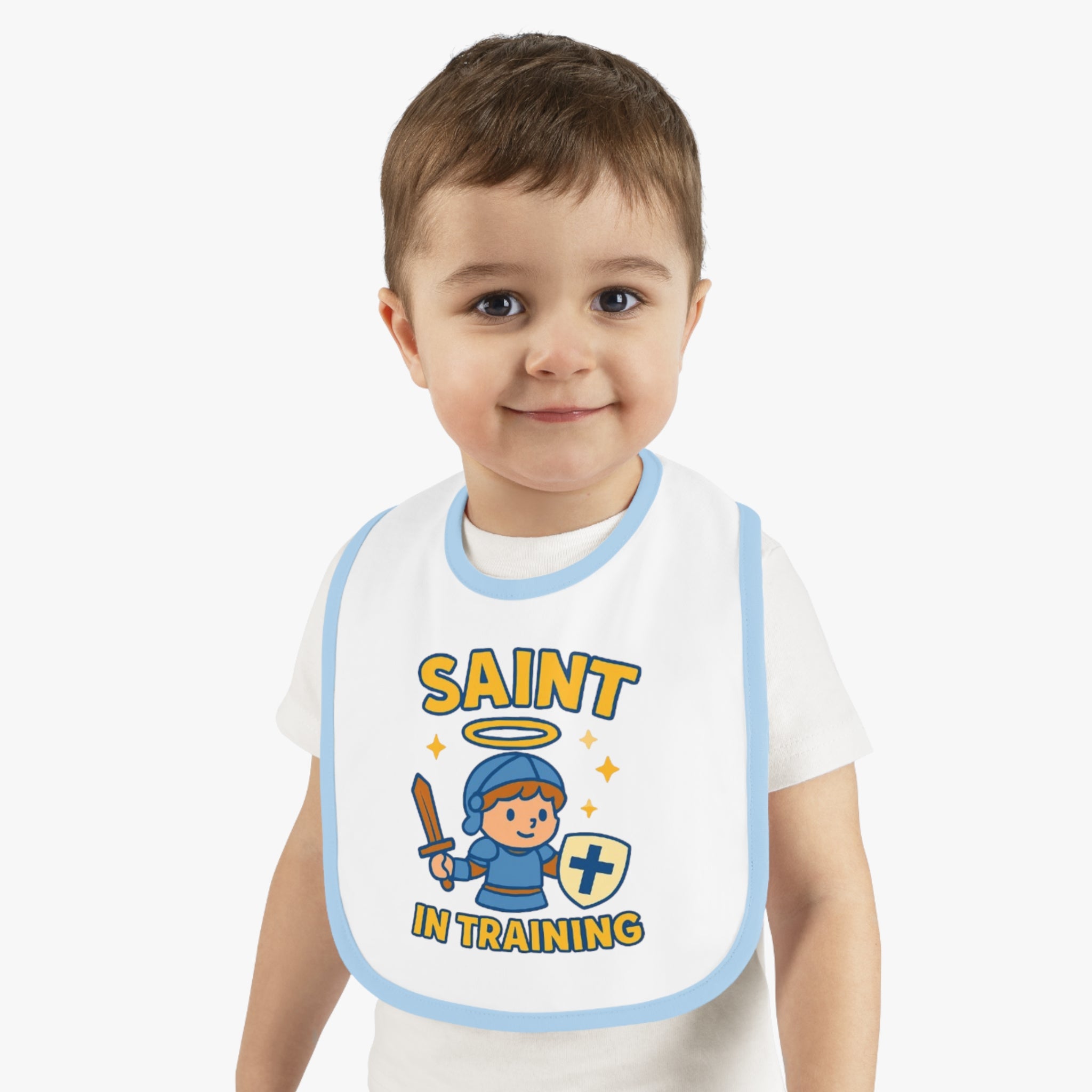 Saint in Training - Victorium Baby Bib