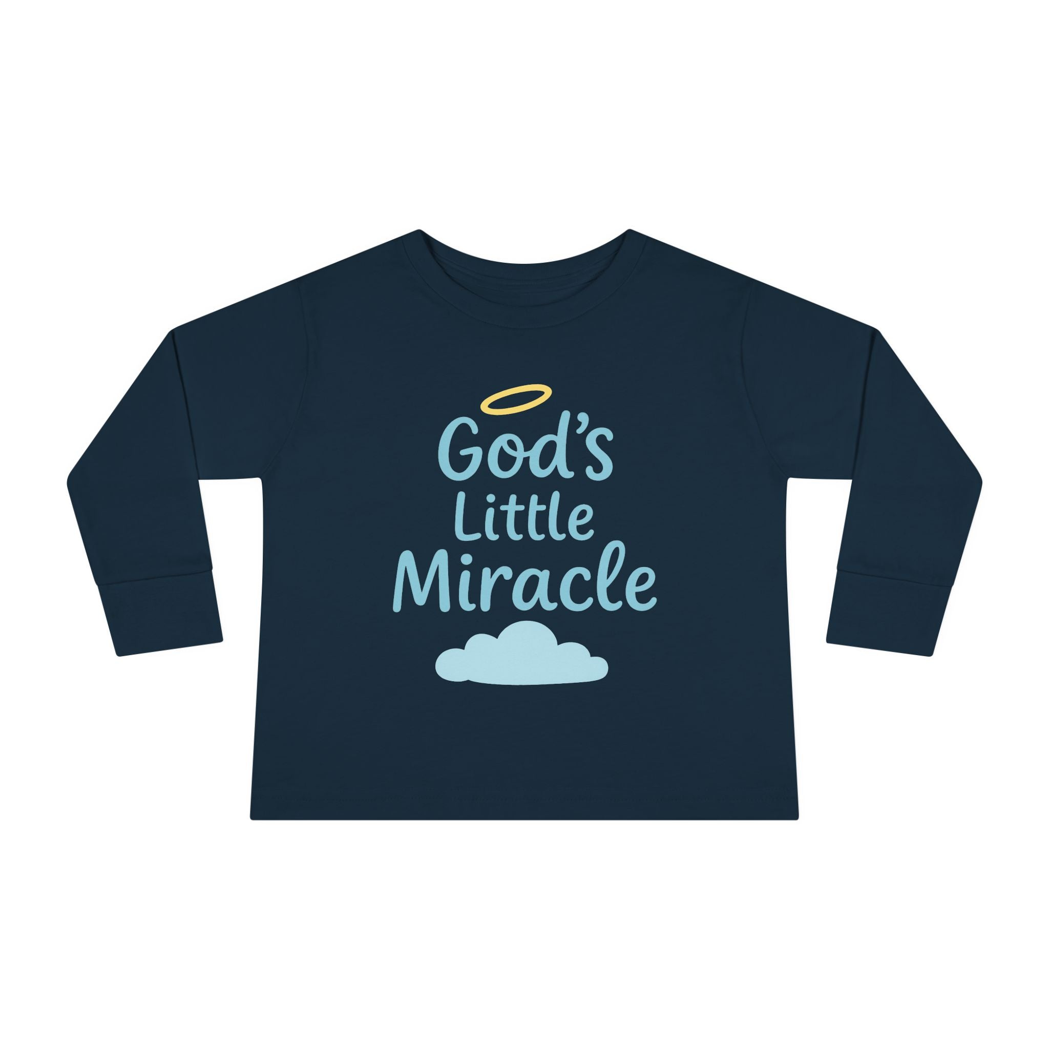 God's Little Miracle - Victorium Toddler Long Sleeve Tee