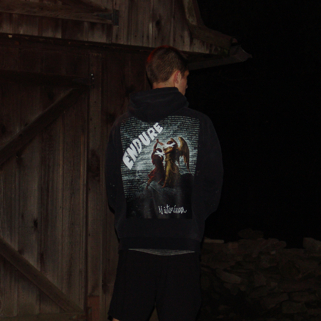"Endure" Jacob v. Angel - Frayed Black