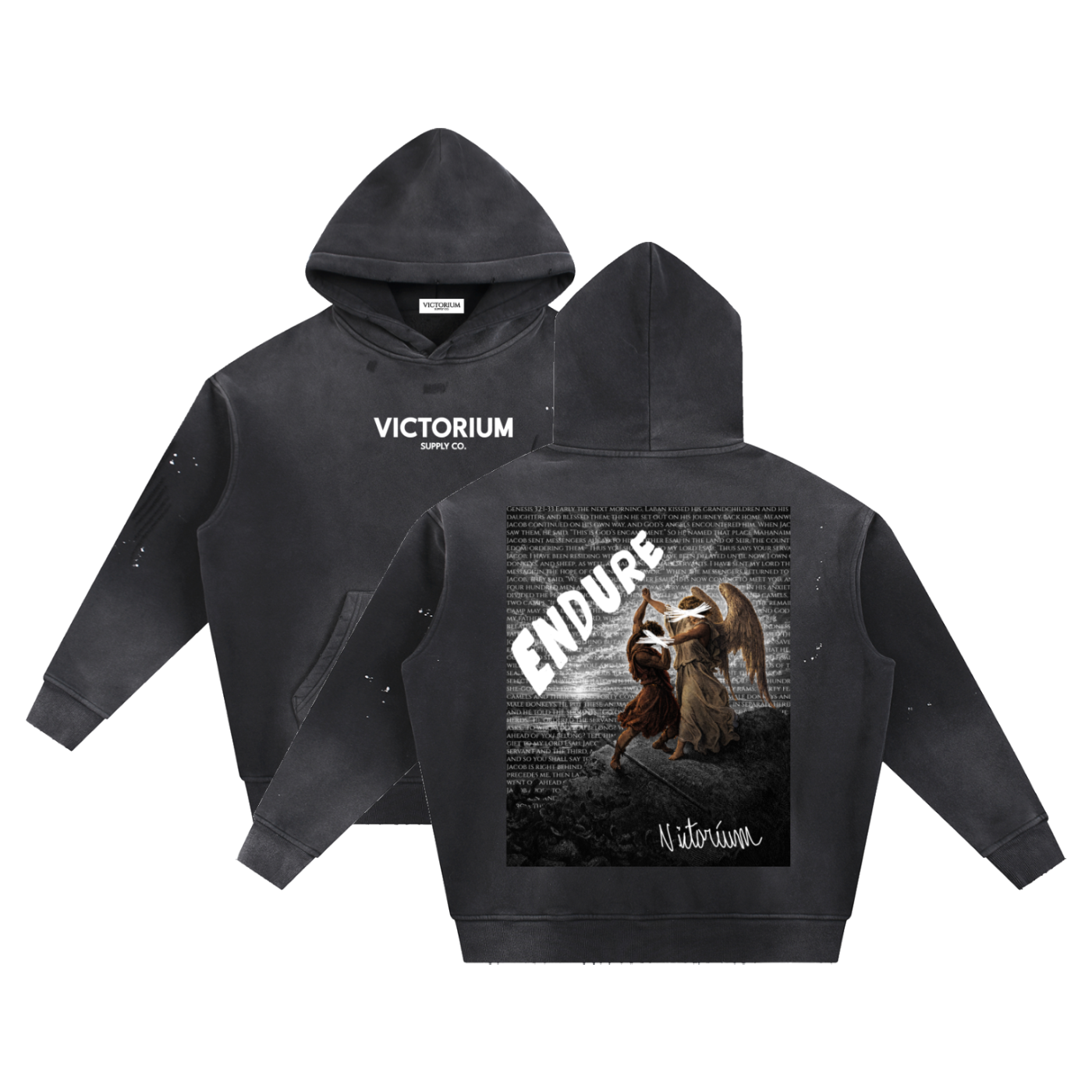 "Endure" Jacob v. Angel - Frayed Black
