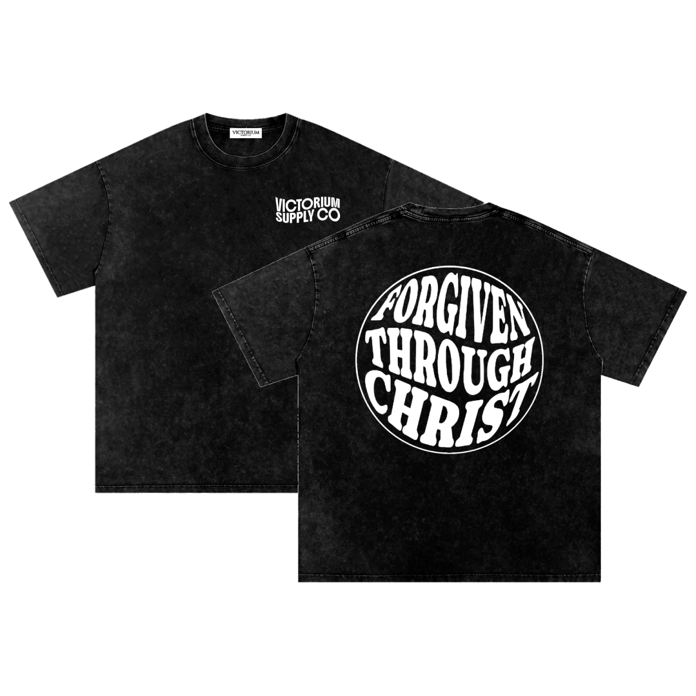 Forgiven Through Christ - Black