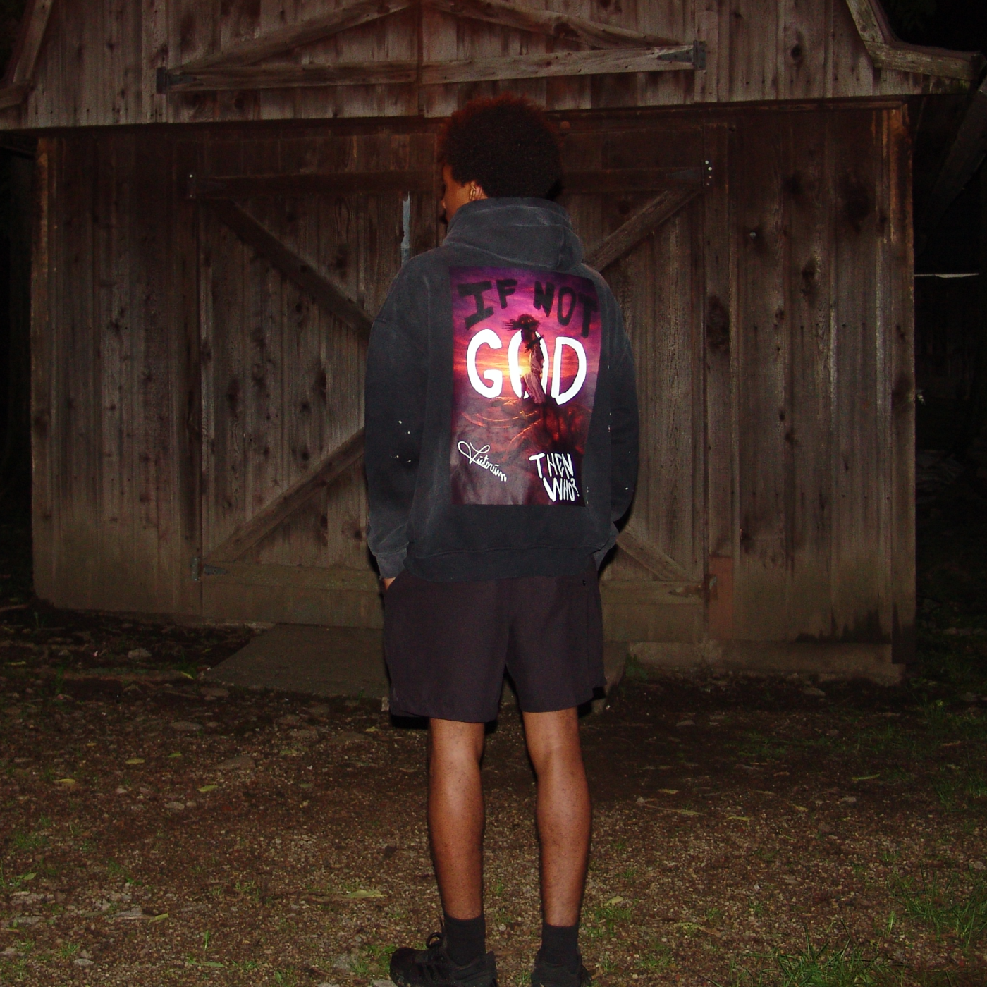 "If Not God, Then Who?" - Frayed Black