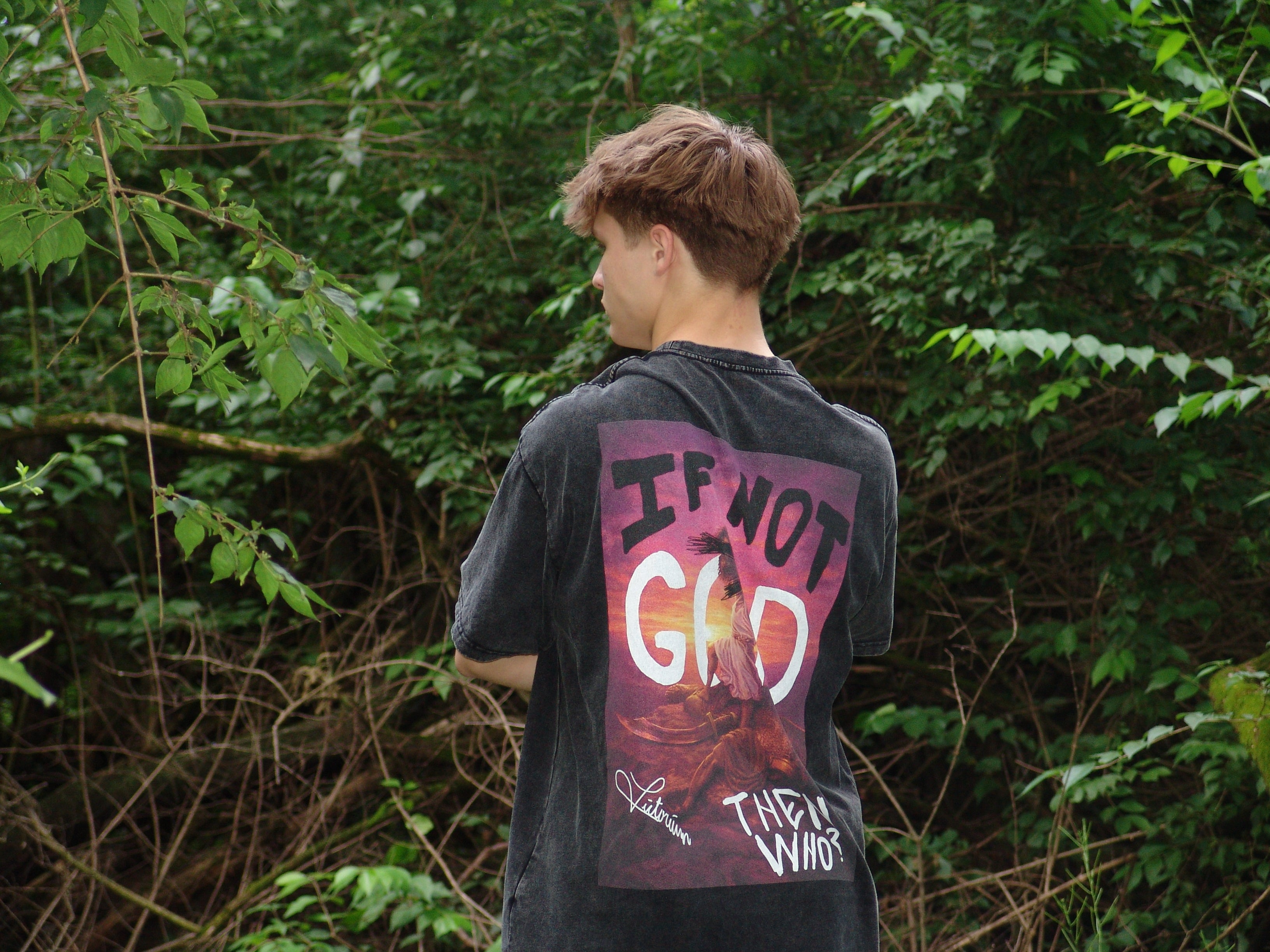 "If Not God, Then Who?" - Black